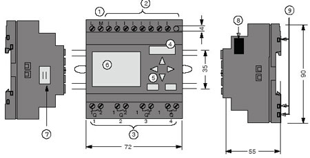 Устройство LOGO!24RC
